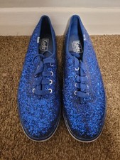 Keds - Blue Glitter. Size 5.5