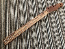 MusiKraft USA Telecaster Neck unusual woods American Tele, 43mm nut, modern heel