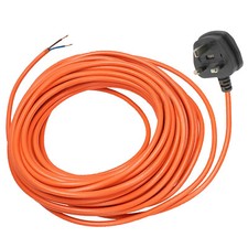 Power Cable For Flymo Hover Compact 300 330 350 Lawnmower Extra Long 12m Lead