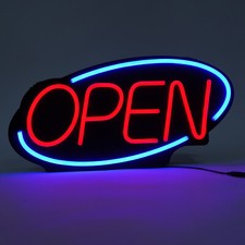 24" inch LED Open Sign Neon Bright for Restaurant Bar Club Shop Store Business
