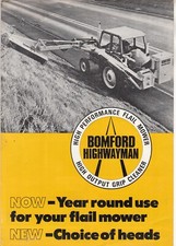 Bomford Highwayman Flail Mower