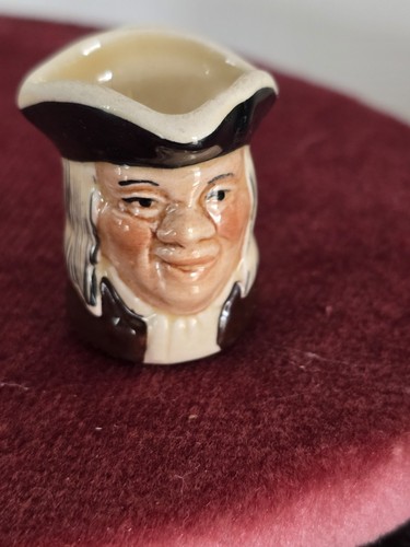 Miniture toby jug tony - tony, wood