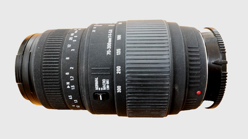 Sigma 300mm 5 - sigma, f/4.5-5.6