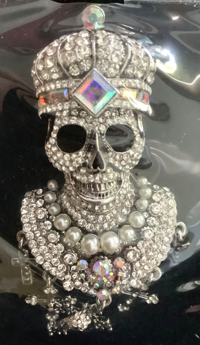 Butler wilson skull with - skull,
