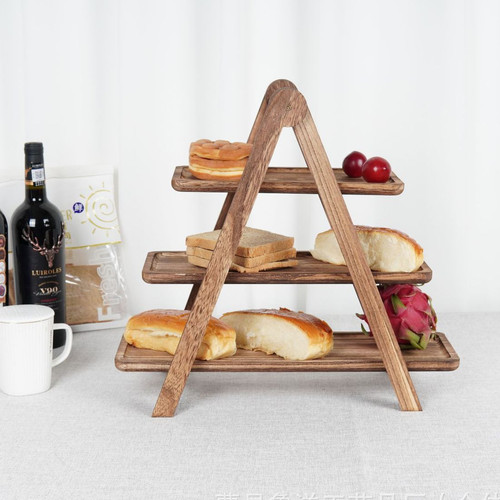 Tier serving set - serving, platters