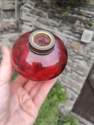 Antique cranberry glass - cranberry,