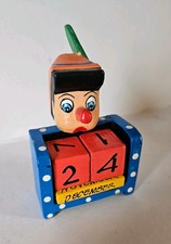Folk Art Wooden Pinochio
