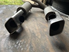 RANGE ROVER SPORT L320 PAIR OF EXHAUST PIPES SILENCERS WITH AUTOBIOGRAPHY TIPS