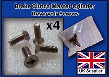 SUZUKI GSF 1200 BANDIT MARK 1 / MARK 2 / STAINLESS MASTER CYLINDER SCREWS x 4