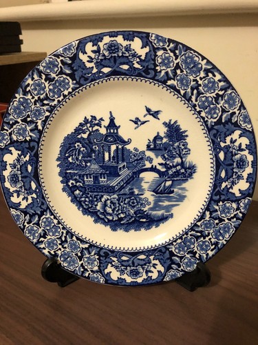Antique olde alton ware bue - olde, &