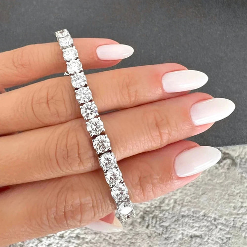 00ct round cut natural - 10.00ct,