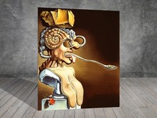 Salvador Dali Portrait of Picasso CANVAS PAINTING ART PRINT POSTER 1284