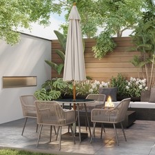 4 Seater Garden Dining Set