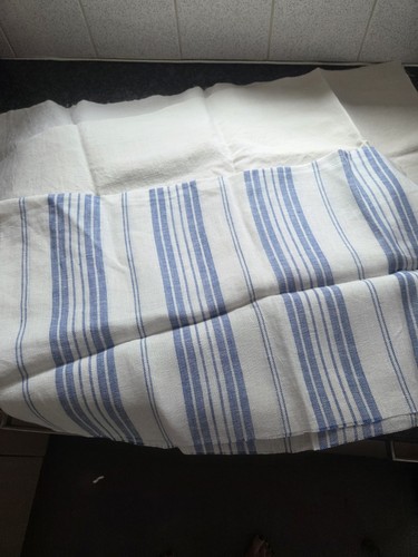 Vintage linen fabric - linen,