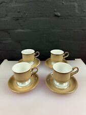 4 x Denby Seville Cups and Saucers Set