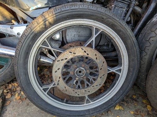 Suzuki gsx750et front - gsx750et, wheel