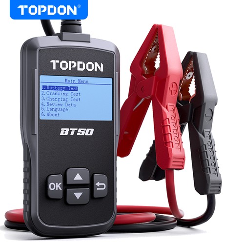 Topdon 12v car battery load - battery,