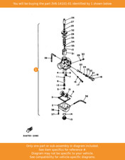 YAMAHA Carburetor Assy 1