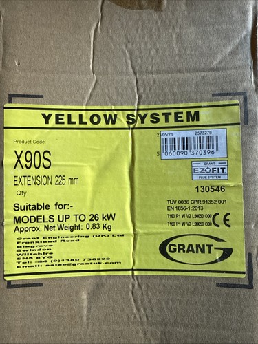 Grant x90s 225mm yellow - grant,