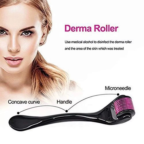 3mm titanium derma roller - titanium,