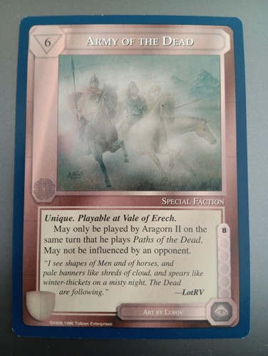 Army the dead meccg - the,