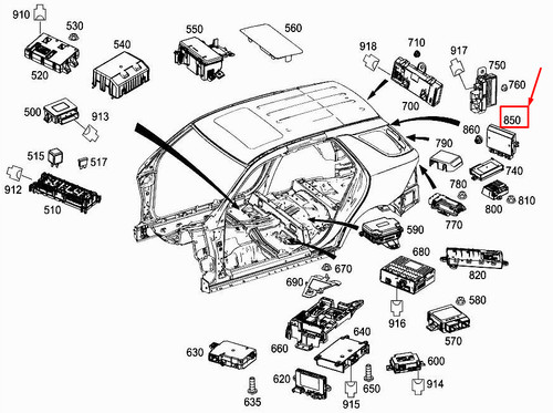 Mercedes benz w166 rear - mercedes-benz,