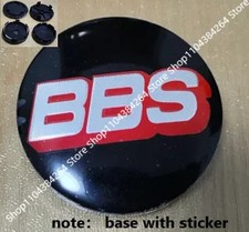 4pcs BBS Wheel hubcap 56 60 68 70mm curved surface Car Wheel hub center Cap