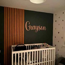 Personalised Wooden Name Large