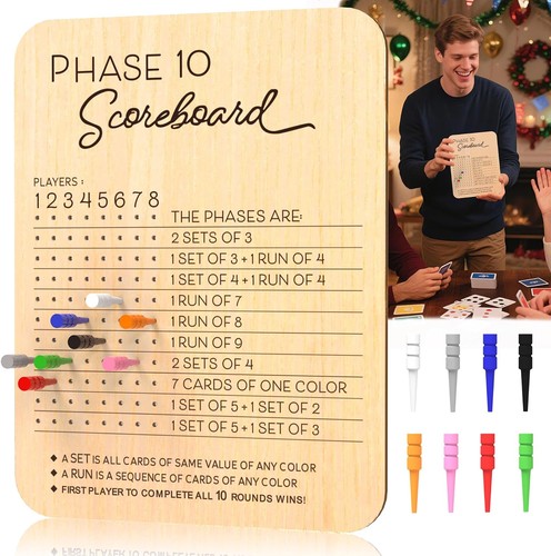 Phase score board wooden - board,,