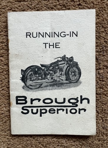Brough superior motor - motor, cycle