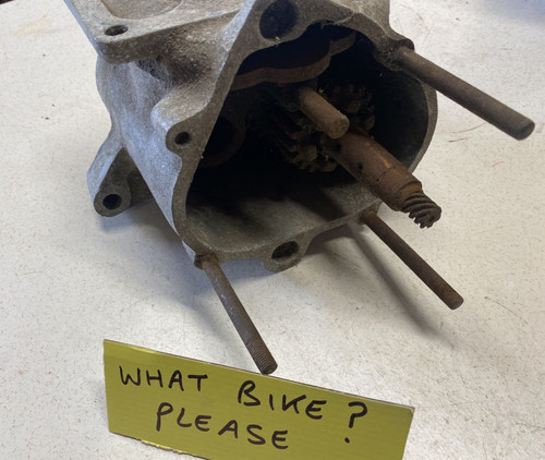 Vintage motorcycle gearbox - vintage,