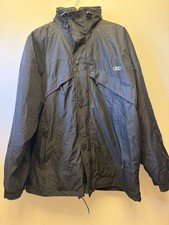 Black Audi 3 In One Rain Coat