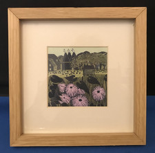 Framed "Oast Houses" by Robert Tavener
