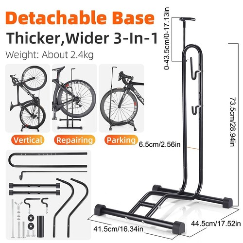Bicycle floor parking rack - bicycle,