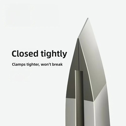 Tweezers slant stainless steel - tweezers,
