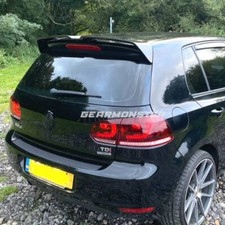 FOR VW GOLF MK6 TSI TDI OETTINGER STYLE GLOSS BLACK BOOT ROOF SPOILER 2008-2013