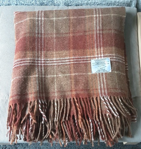 Laura ashley blanket 100 wool - blanket, 100%