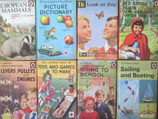 Vintage Ladybird Books x 8