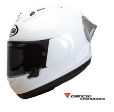 Arai RX-7V Evo Diamond White Race Track Sport Motorcycle Helmet L