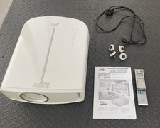 White  JVC DLA-HD550 HD Projector complete with packaging, remote & manual