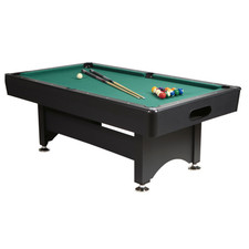 Gamesson Harvard American Pool Table Black 6ft Or 7ft All Accessories Included