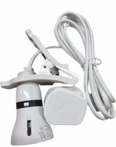 Clip light lamp bulb holder - clip, on