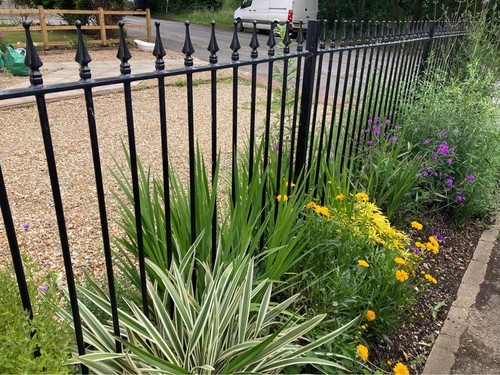 High quality wrought iron - high,