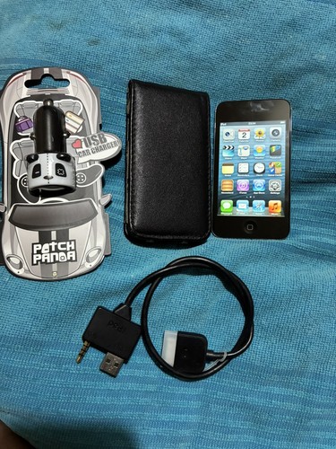 Black apple ipod touch 4th - apple,