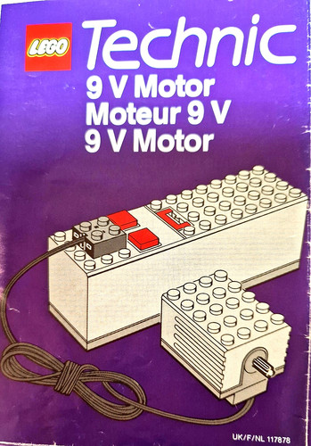 Lego technic motor battery - motor,