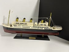 Titanic 1912 Wooden Model Ship