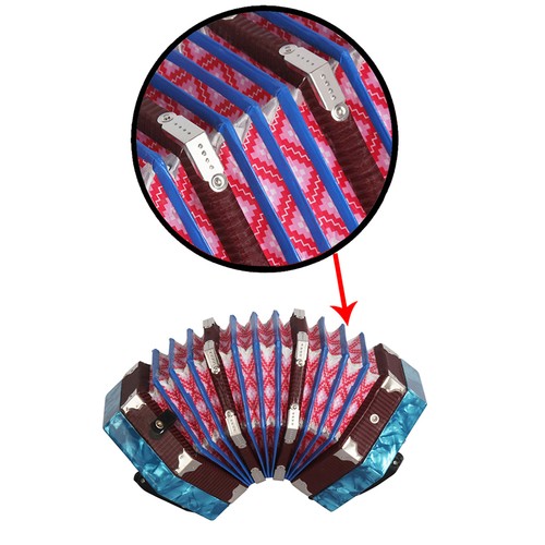 Concertina accordion button - concertina,
