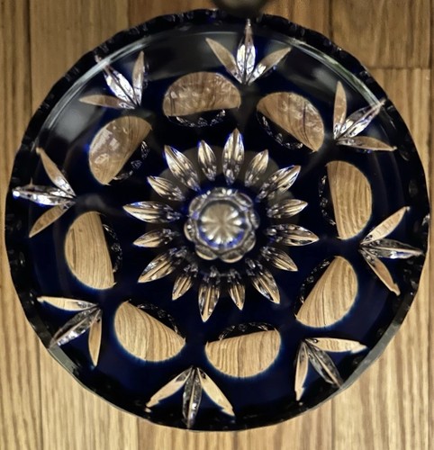 Leaded cut cobolt blue crystal - cobolt,
