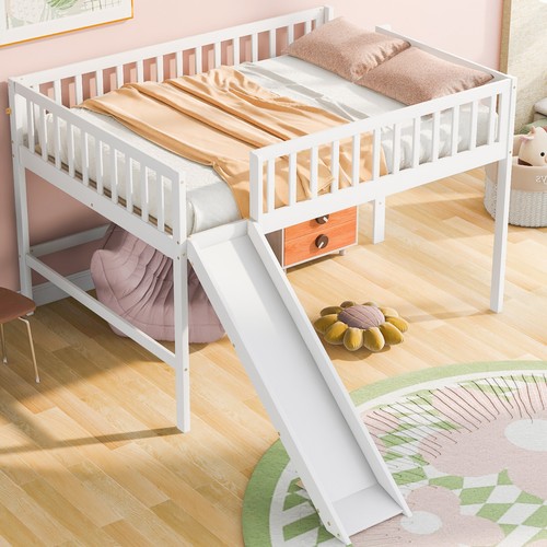 Full size low loft bed - full,