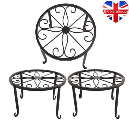 Metal iron flower plant pot - plant,